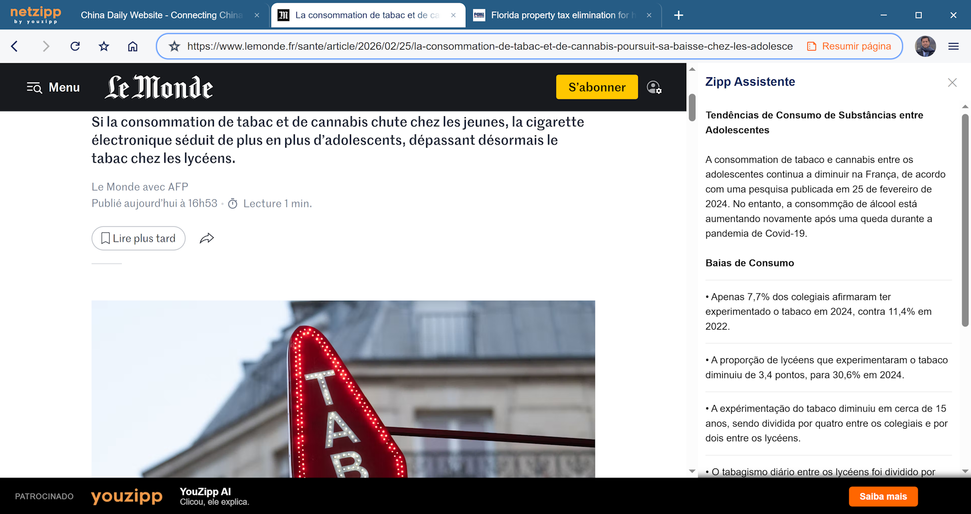 Resumo e tradução automática