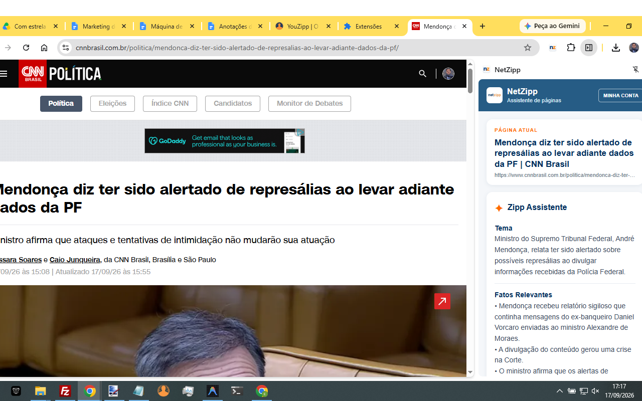Extensão NetZipp para Chrome